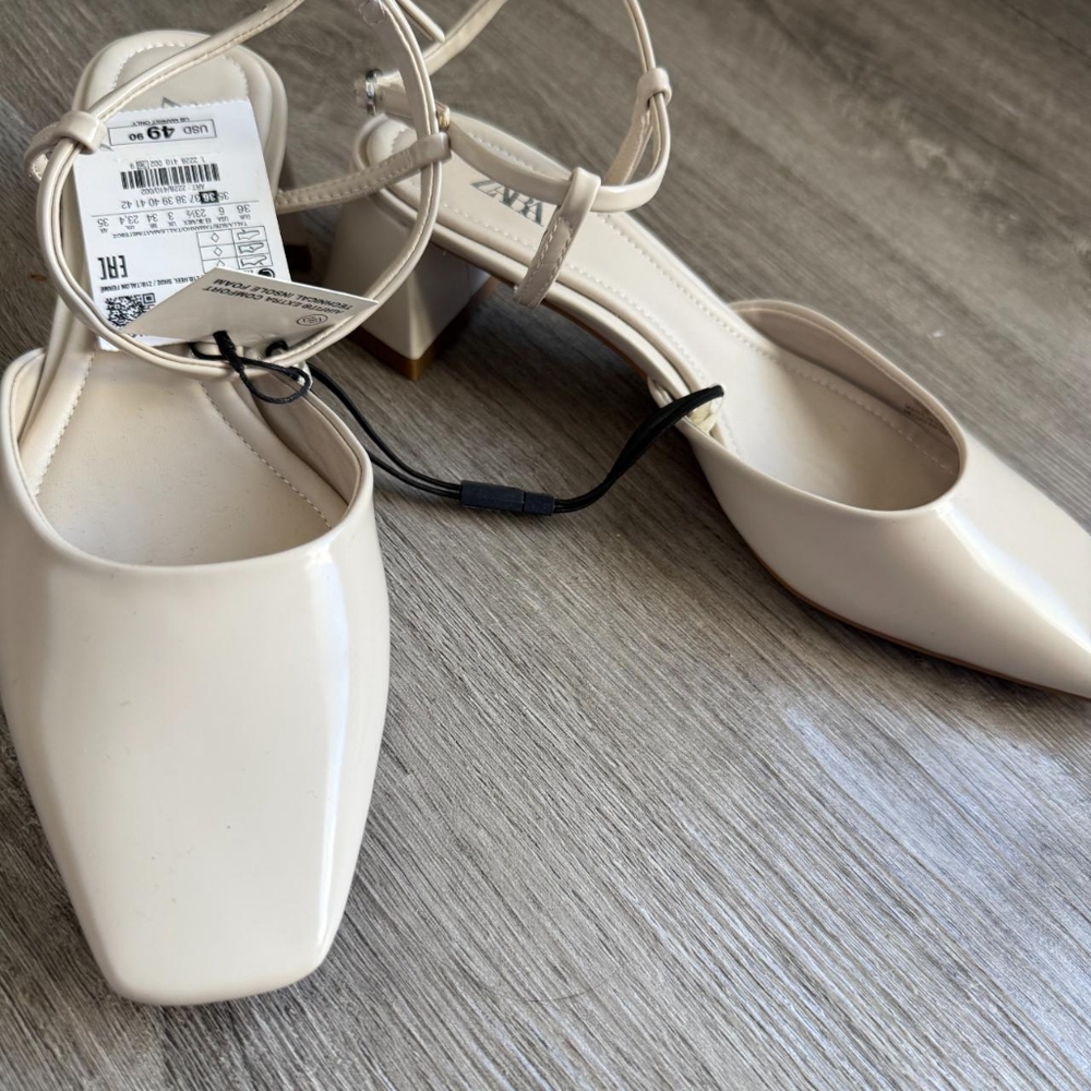 Zara Cream Women's Shoes